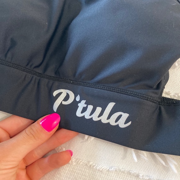 Black Araceli crop hooked bra - Picture 5 of 6